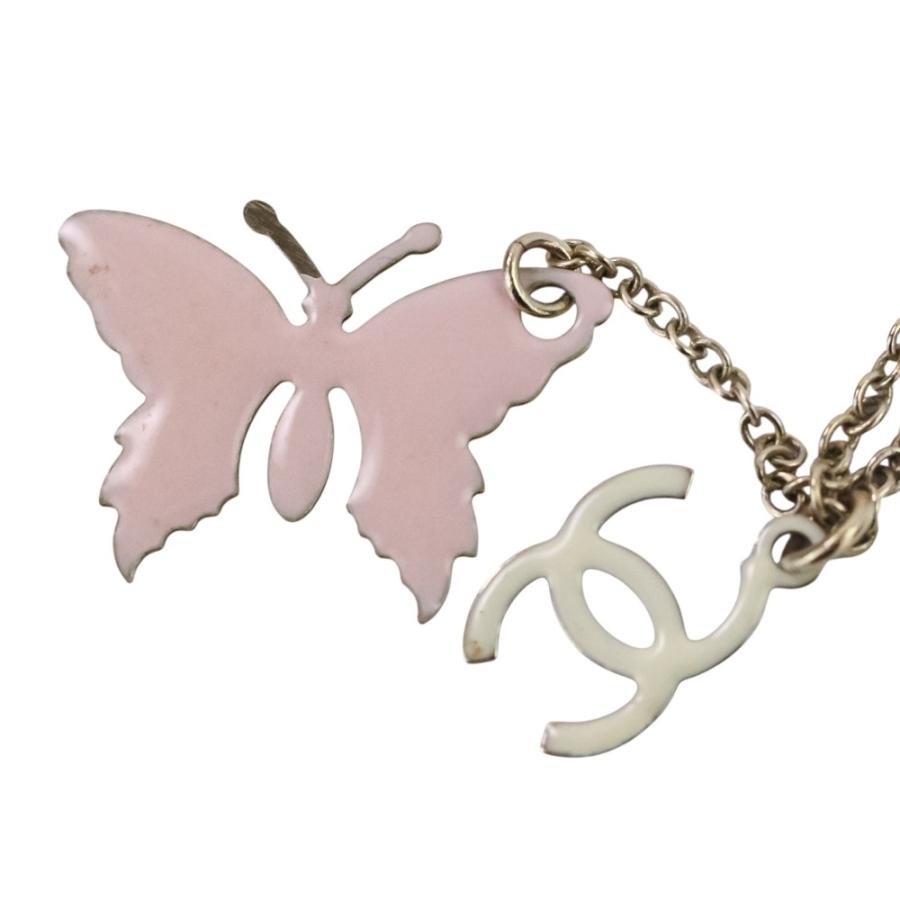 CHANEL（シャネル） 美品 08P CHANEL ココマーク バタフライモチーフ