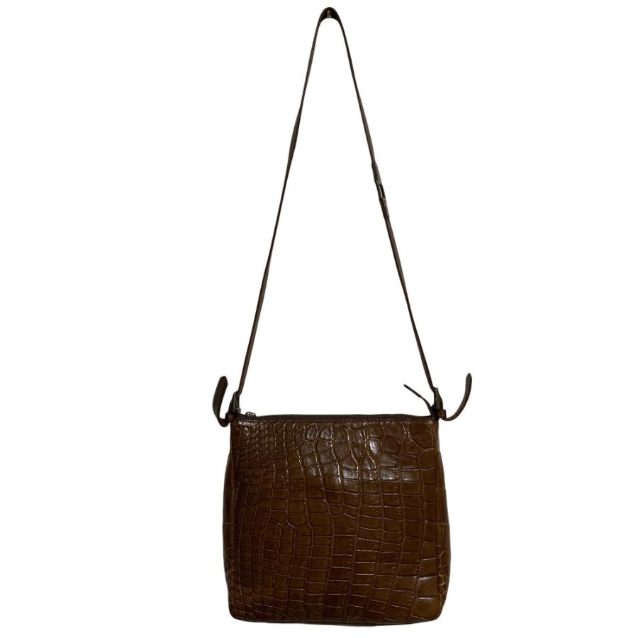 美品 BAG LIORE バグリオ レザー ショルダーバッグ ブラウン 