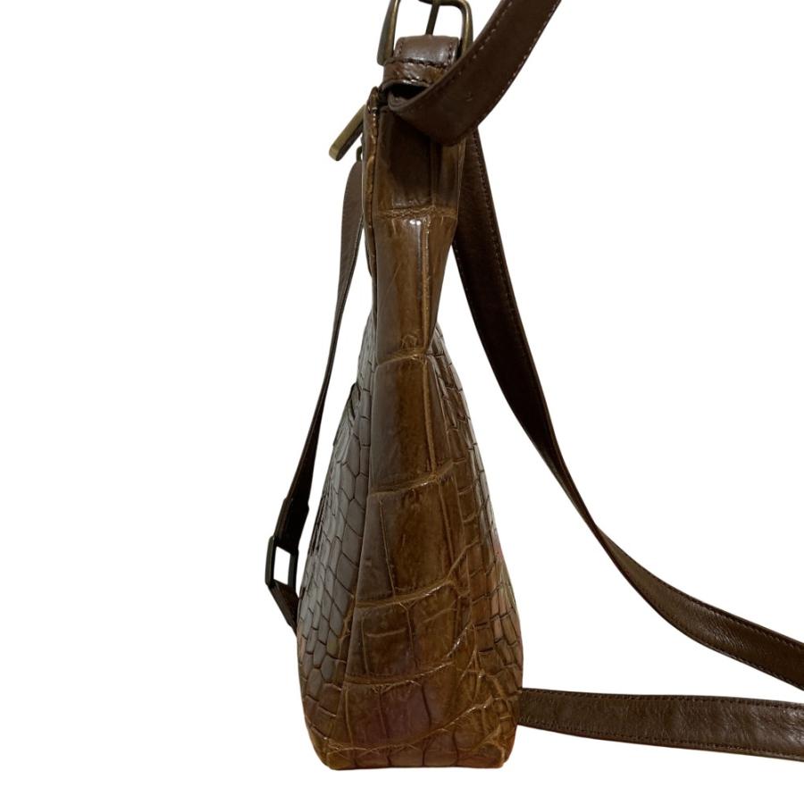 美品 BAG LIORE バグリオ レザー ショルダーバッグ ブラウン