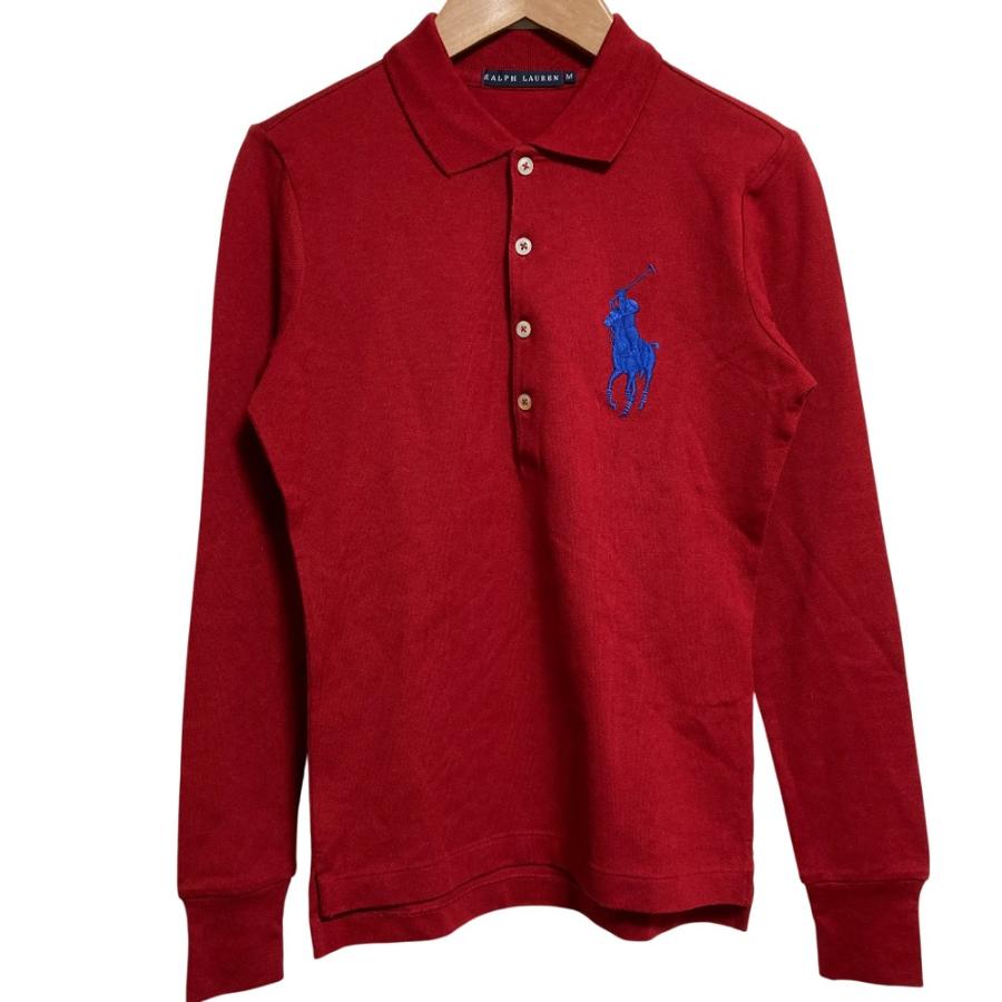 美品 RALPH LAUREN ラルフローレン ビッグポニー 鹿の子 ロング