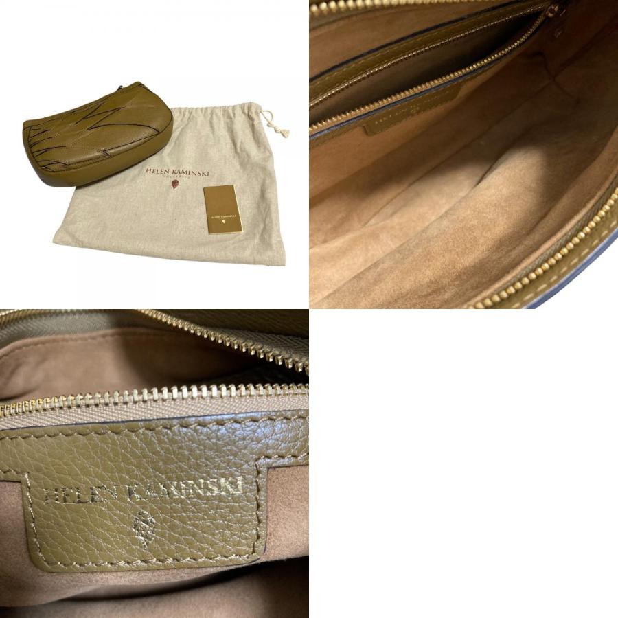 Helen Kaminski（ヘレンカミンスキー） 美品 レザー ショルダーバッグ 