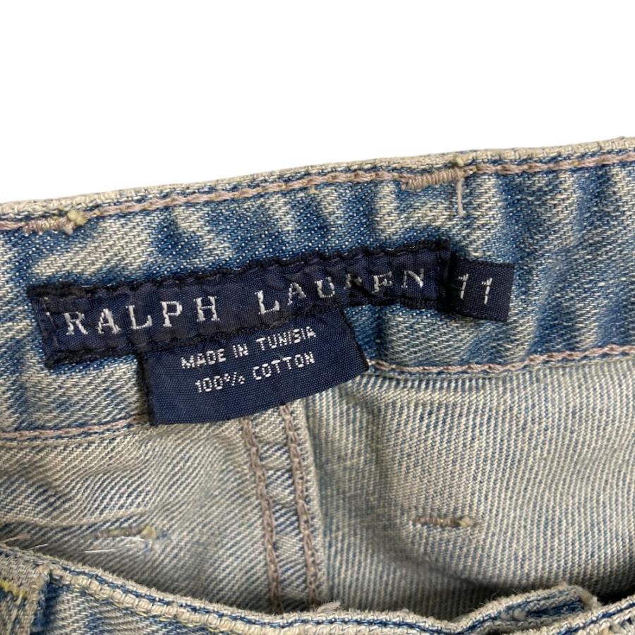 美品 RALPH LAUREN ラルフローレン ヴィンテージ加工 デニムパンツ