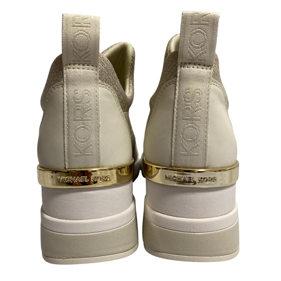 新品同様 MICHAEL KORS マイケルマイケルコース WILLIS ウェッジ