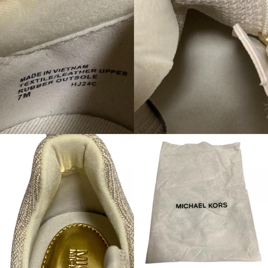 新品同様 MICHAEL KORS マイケルマイケルコース WILLIS ウェッジ