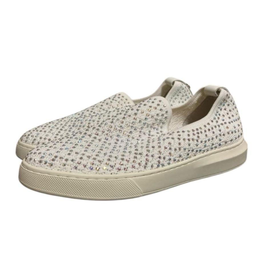 未使用 STACCATO スタッカート ビジュー スリッポン スニーカー サイズ 
