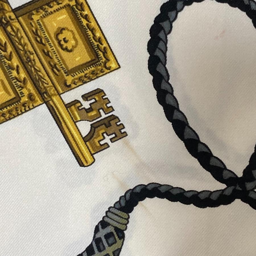 HERMES（エルメス） カレ90 LES CLES THE KEYS RARE 鍵 キー柄 大判
