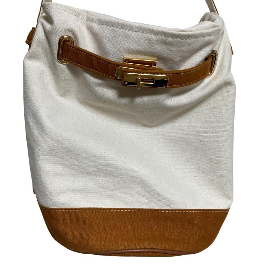 美品 SITA PARANTICA シータパランティカ ショルダーバッグ バケットバッグ ブラウン ナチュラル レディース 古着 中古 USED sita parantica（シータパランティカ） 美品 ショルダーバッグ