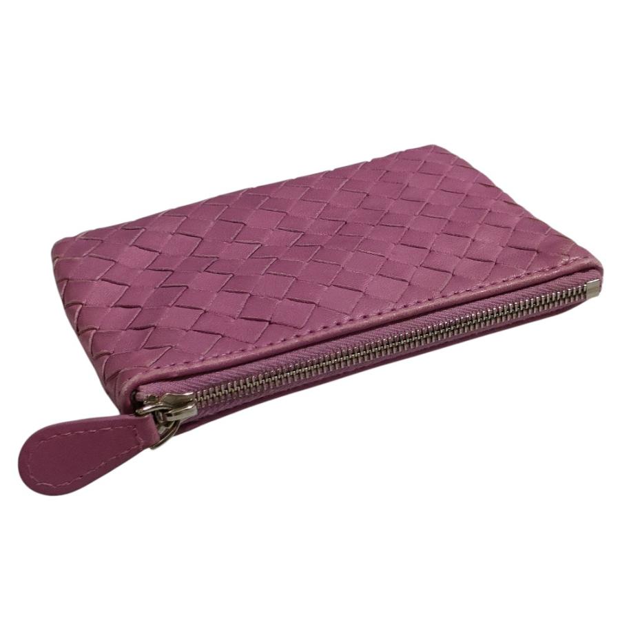 良品 Bottega Veneta ボッテガヴェネタ レザー イントレチャート 