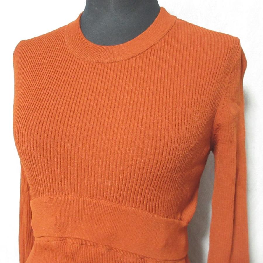 美品 25SS UN3D. アンスリード 2WAY BASIC KNIT TOP リブニット522522600301-01 サイズ38 ブルー レディース 古着 中古 USED UN3D.（アンスリード） 美品 25SS UN3D. 2WAY BASIC KNIT TOP