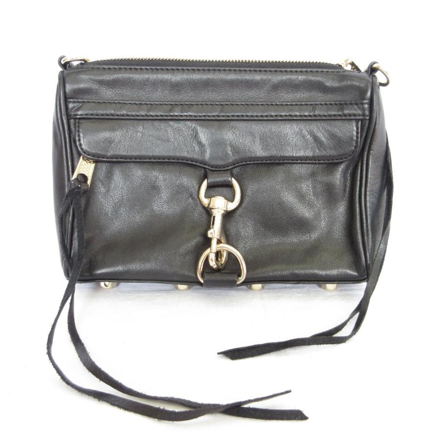 レベッカミンコフ ショルダーバッグ REBECCA MINKOFF（レベッカミンコフ） 美品 ショルダーバッグ ブラック