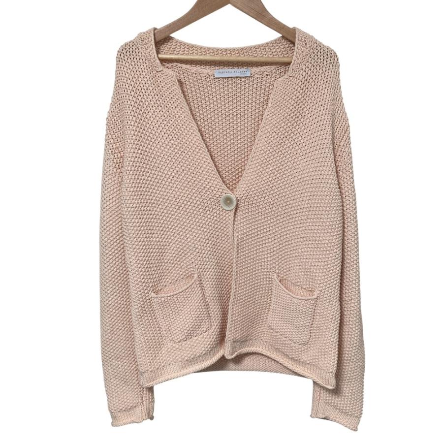 【未使用✴︎】ファビアナフィリッピ　カーディガン　定番ジャケット FABIANA FILIPPI（ファビアナフィリッピ） 美品 コットンニット