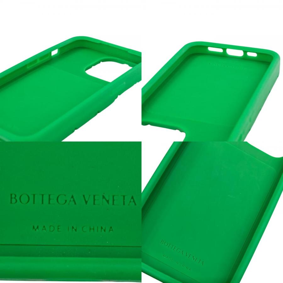 Bottega Veneta グリーン シリコンケースiPhone13pro 良品 BOTTEGA VENETA ボッテガヴェネタ iphone 13pro シリコンケース