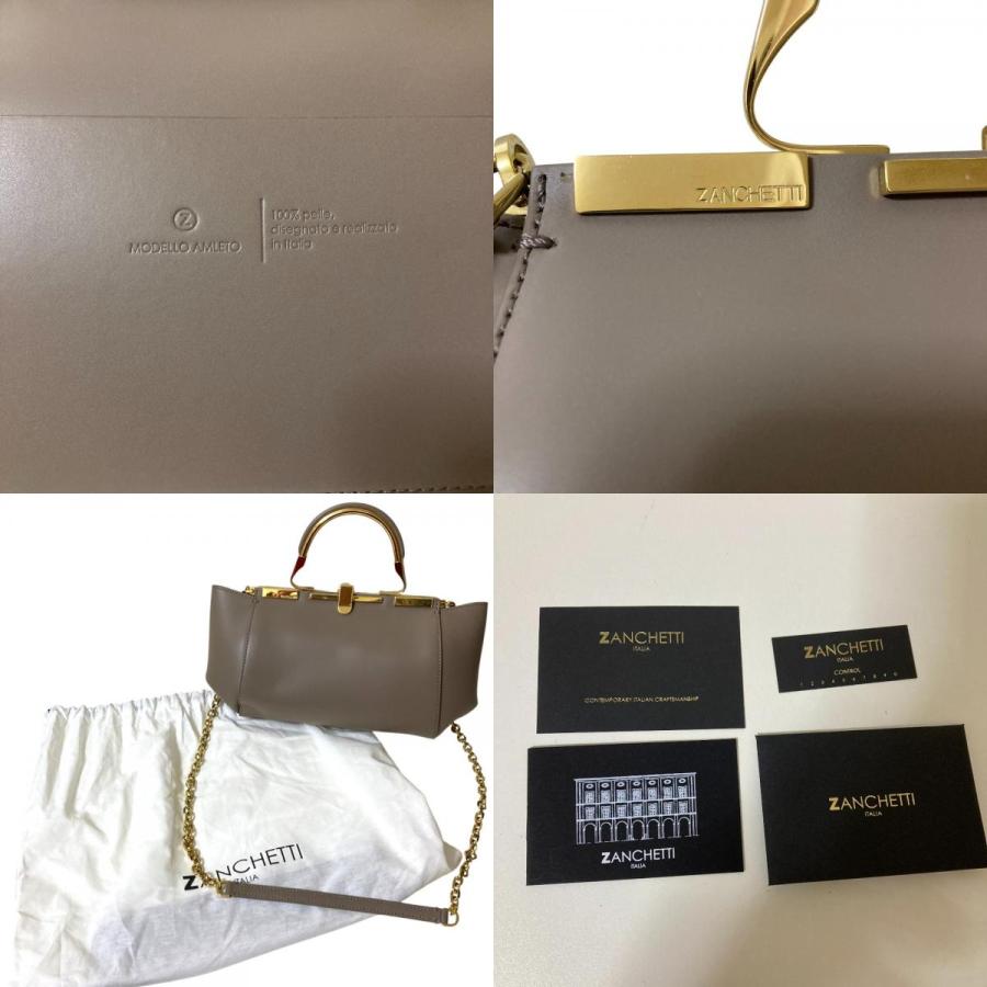 Zanchetti（ザンケッティ） 美品 AMLETO 20 3way ハンドバッグ 