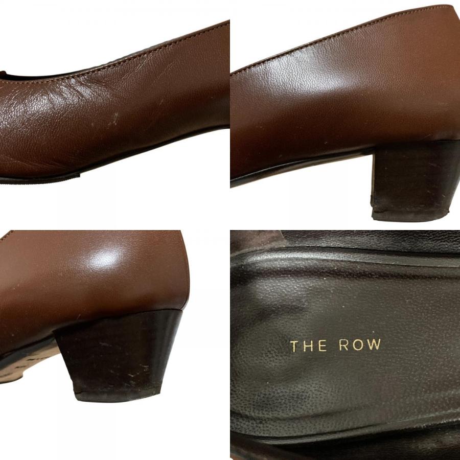 THE ROW（ザ ロウ） 良品 レザー ローヒールパンプス サイズ36.5 23.5