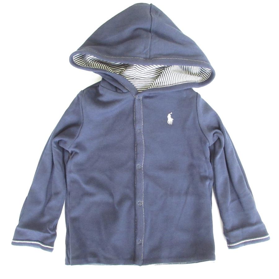 未使用 RALPH LAUREN ラルフローレン キッズ リバーシブル ボーダー 