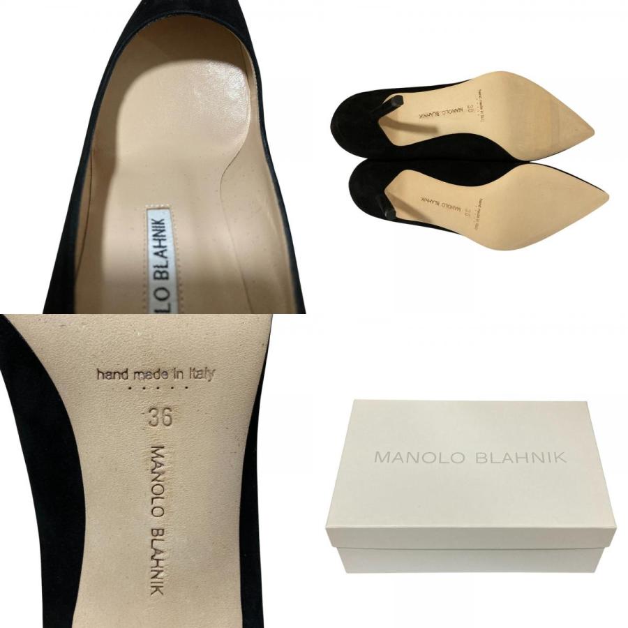 MANOLO BLAHNIK（マノロブラニク） 未使用 BB90 スエード ポインテッド 