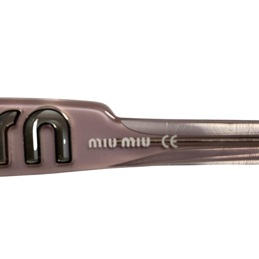 miu miu（ミュウミュウ） 良品 サングラス SMU23I ピンク レディース
