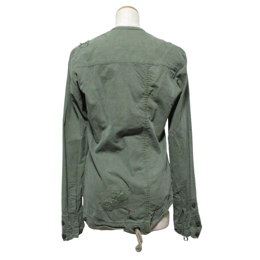 GREG LAUREN（グレッグ ローレン） 美品 スタジオシャツ ジップアップ