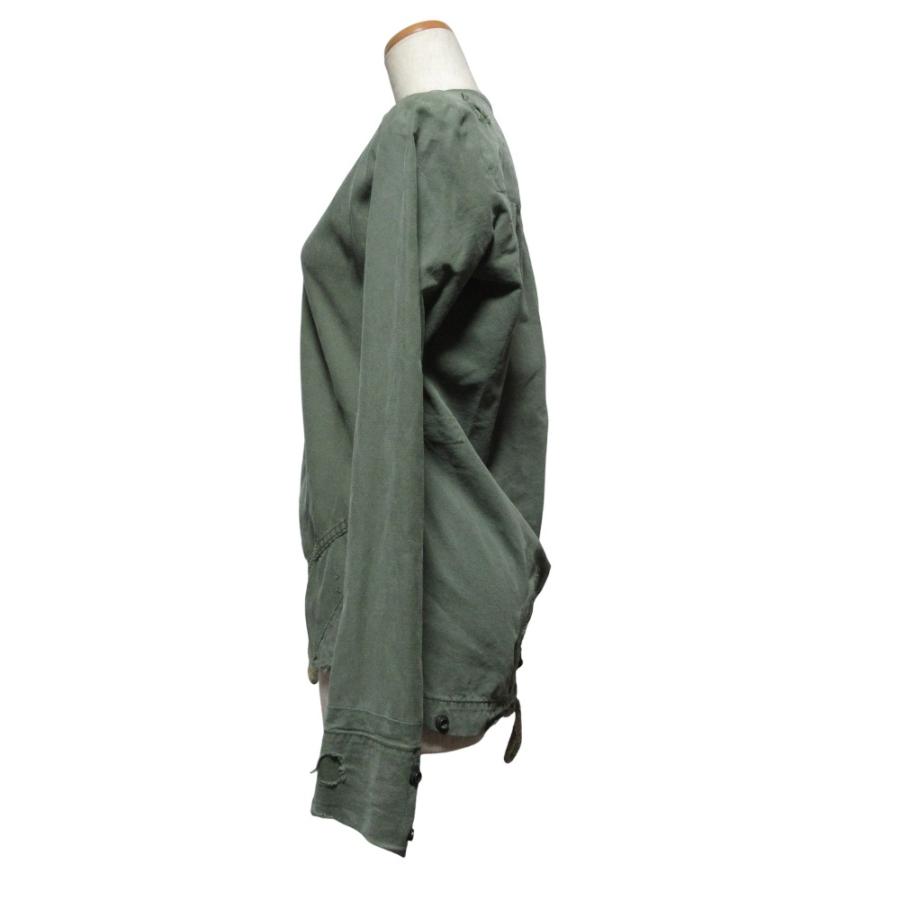 GREG LAUREN（グレッグ ローレン） 美品 スタジオシャツ ジップアップ