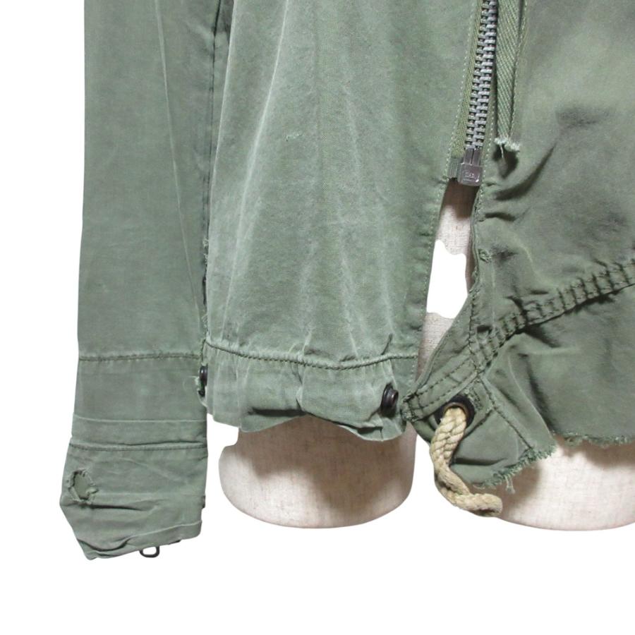 GREG LAUREN（グレッグ ローレン） 美品 スタジオシャツ ジップアップ