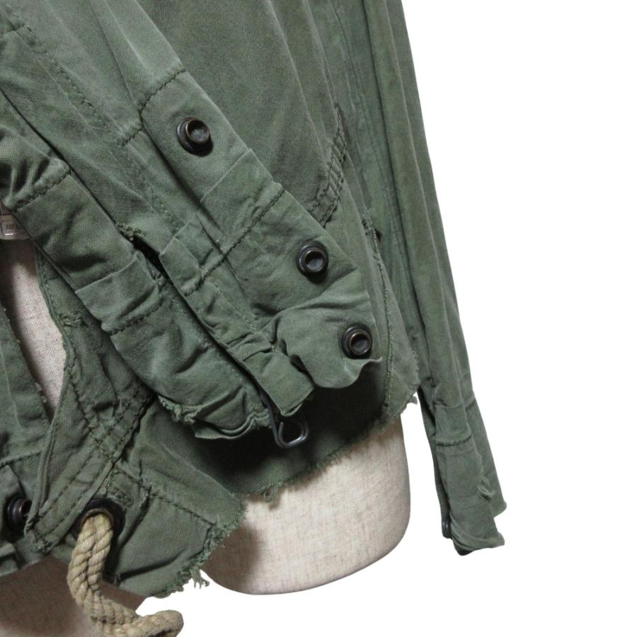 GREG LAUREN（グレッグ ローレン） 美品 スタジオシャツ ジップアップ