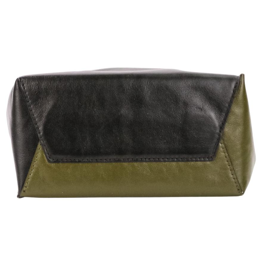 MARNI ショルダーバッグ　ブラック/カーキ　美品 MARNI（マルニ） 新品同様 MUSEO SOFT 2WAY トートバッグ ショルダー