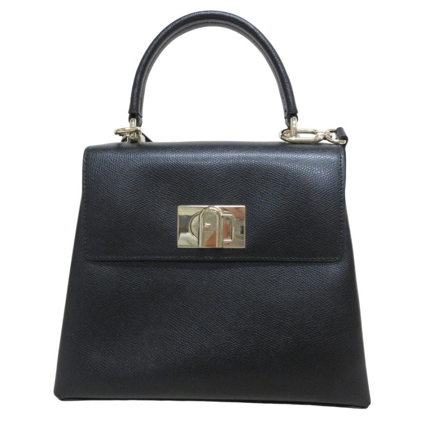 FURLA（フルラ） 美品 1927 ターンロック レザー トップハンドル