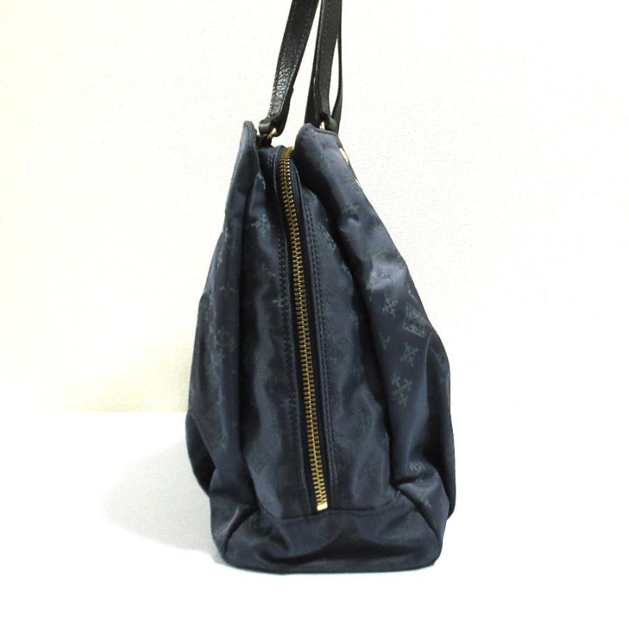 russet（ラシット） 良品 モノグラム柄ナイロンキャンバスショルダー