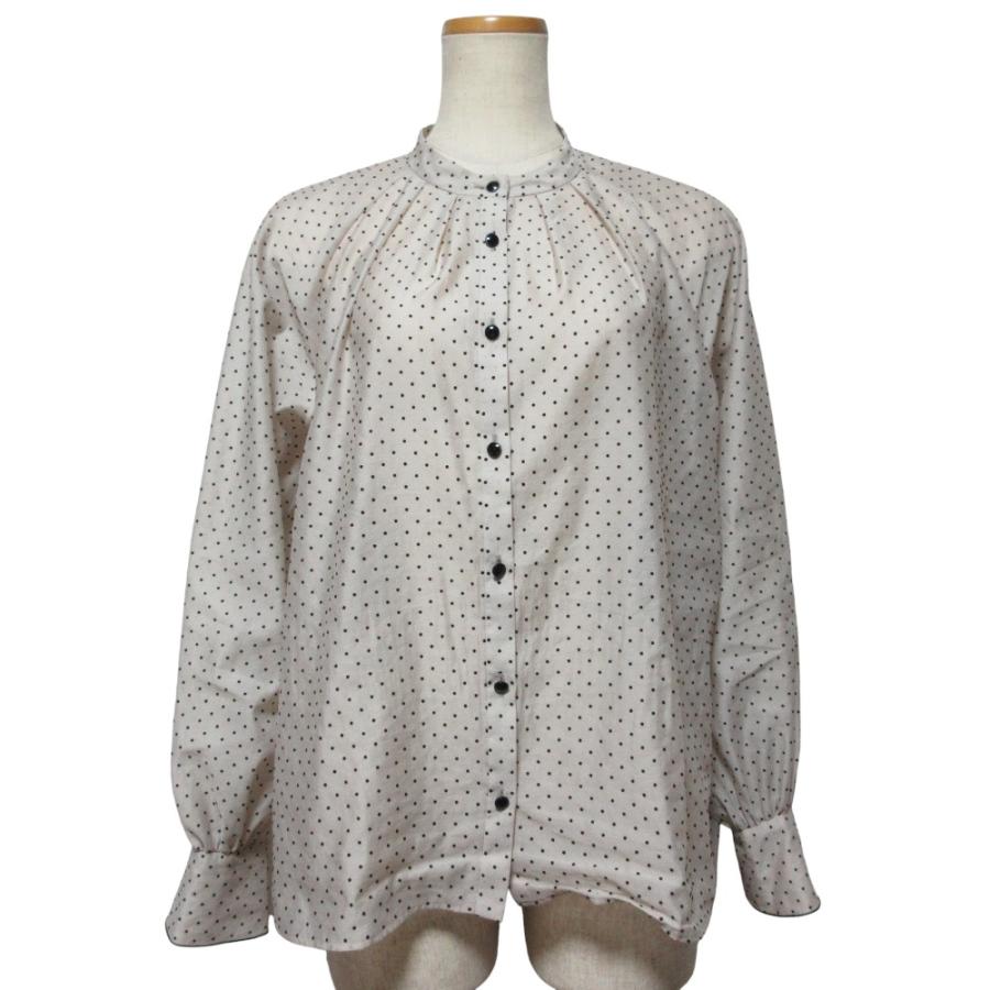 ANAYI（アナイ） 美品 25AW ANAYI ドットオーガンジー シャツ ブラウス