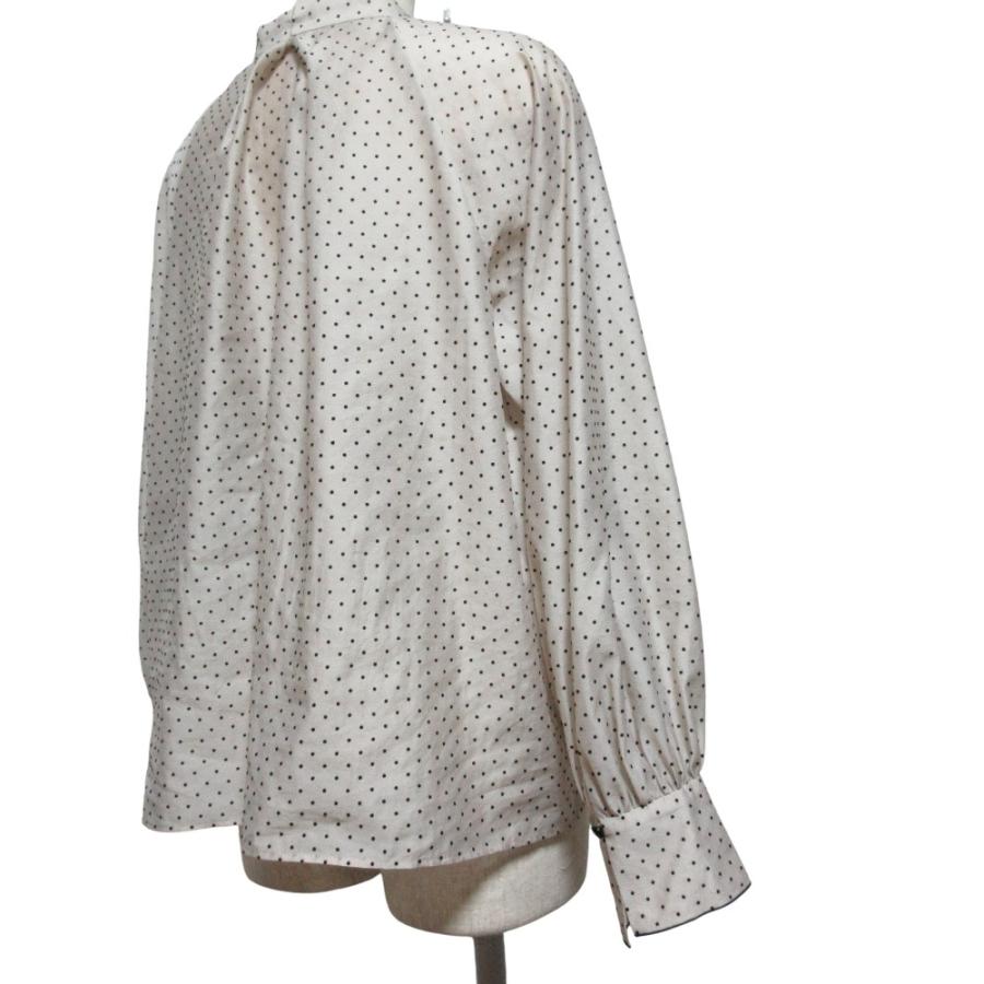 ANAYI（アナイ） 美品 25AW ANAYI ドットオーガンジー シャツ ブラウス 