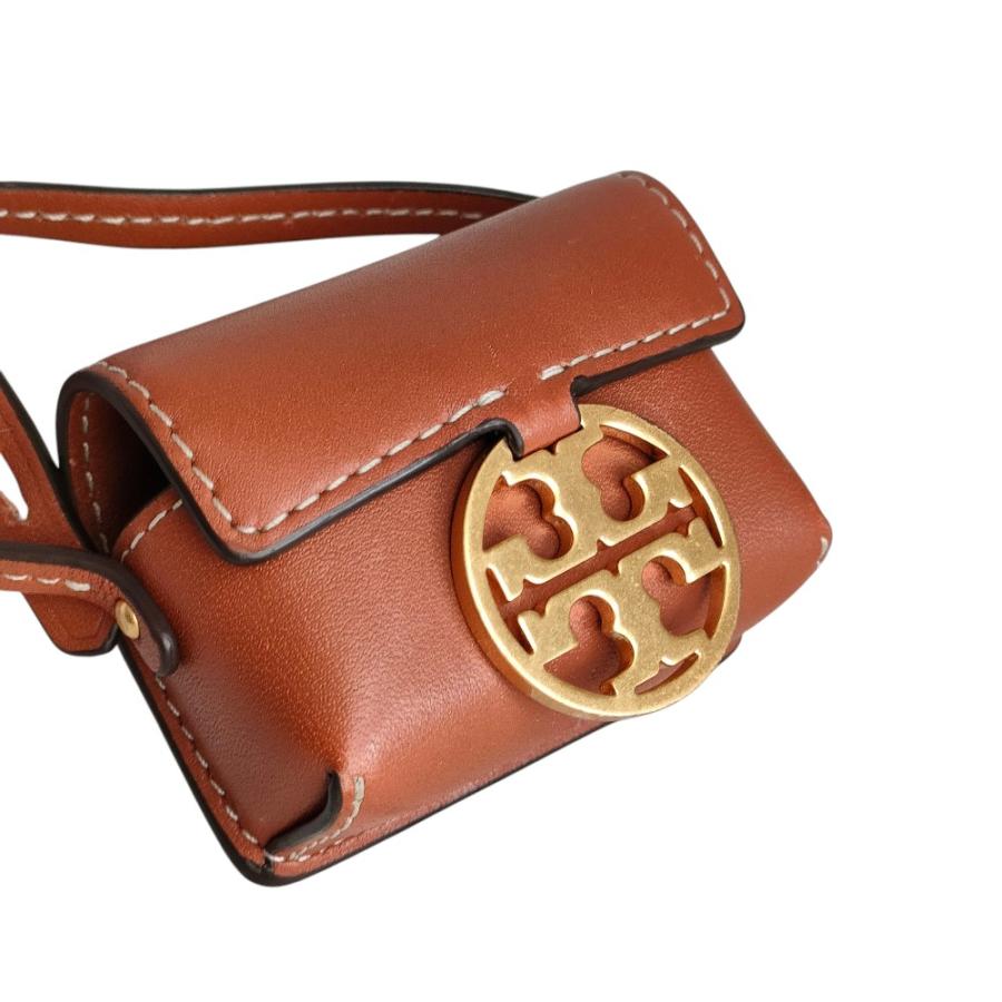 TORY BURCH（トリーバーチ） 美品 レザー ダブルT メタルロゴ AirPods 