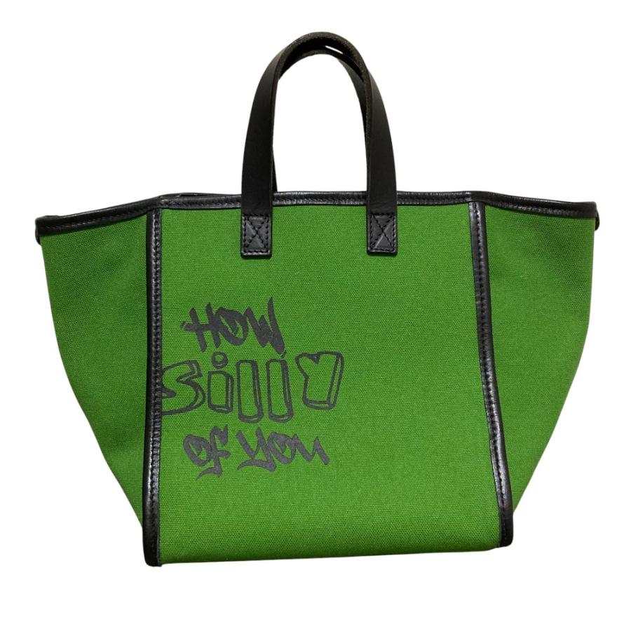 【新品】  intoxic. / イントキシック | 2way ロゴ ショルダー付き ハンドトートバッグ | ー | グリーン | レディース 美品 intoxic. イントキシック MINI 2HANDLES トートバッグ グリーン