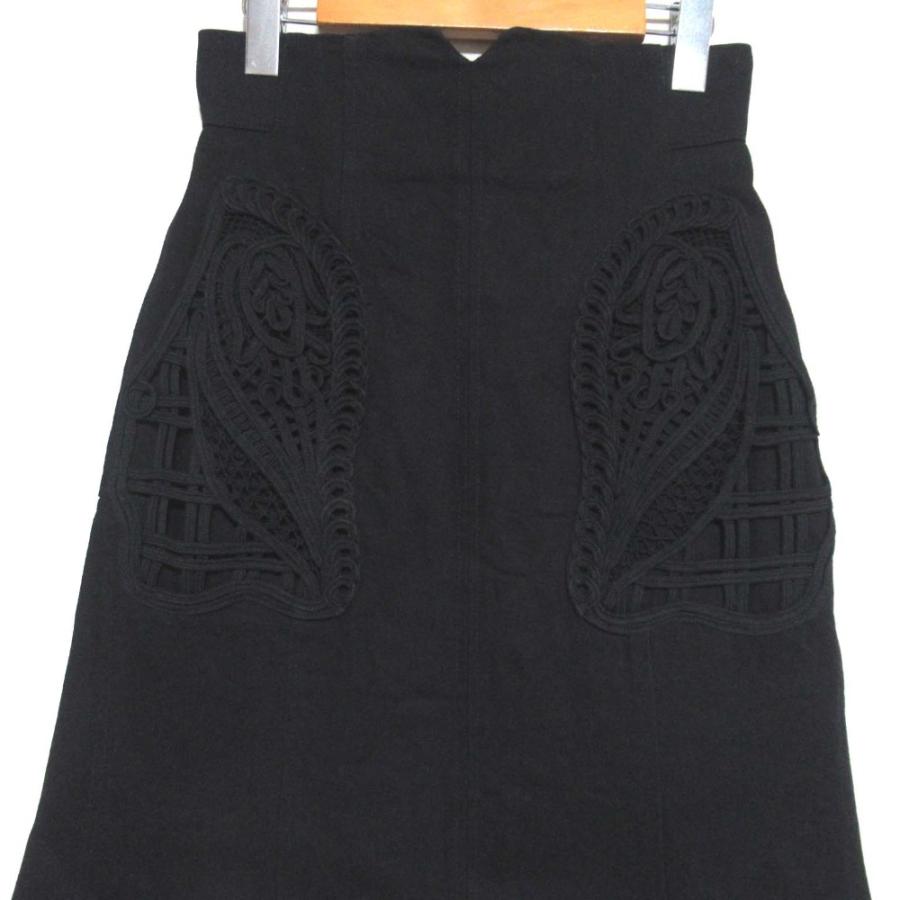 美品 24AW Mame Kurogouchi マメクロゴウチ Cord Embroidery Detail