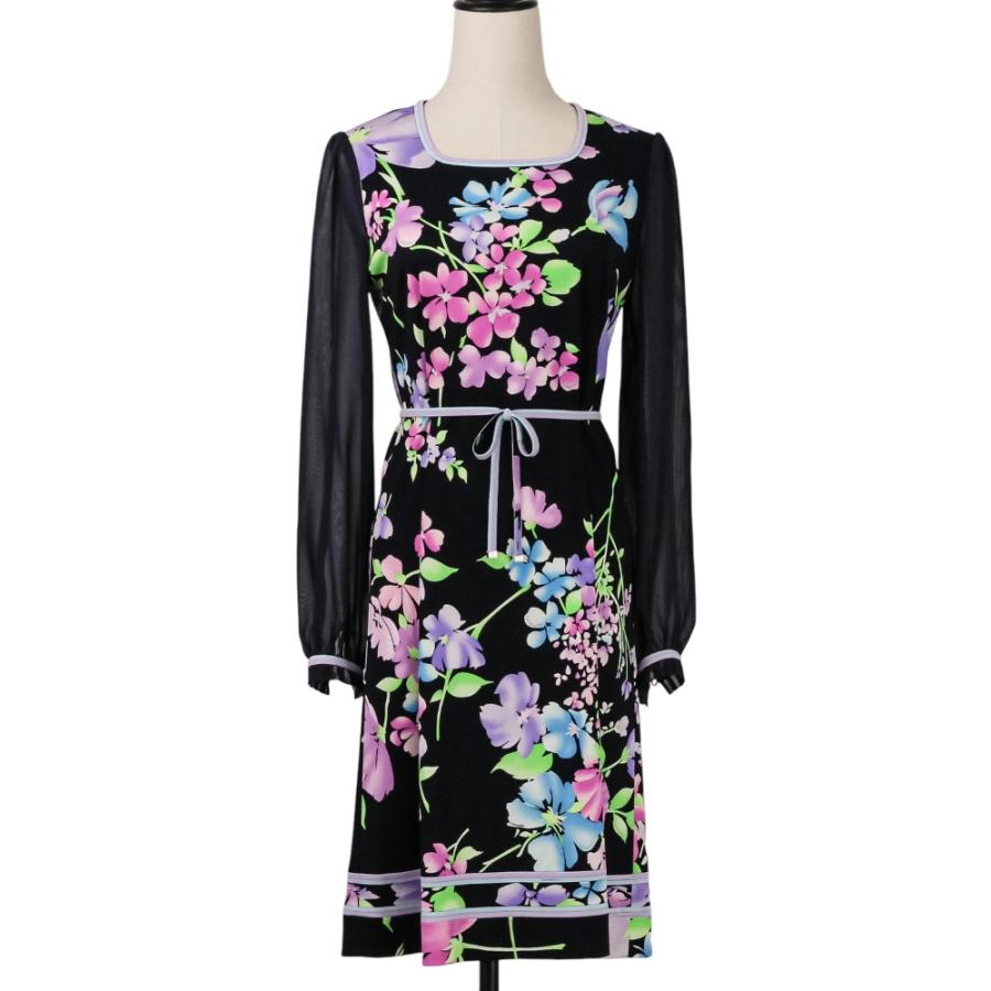 LEONARD FASHION 美品 レオナールファッション カンカン シアー