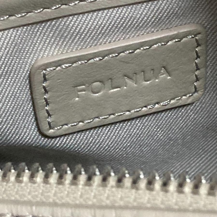 新品同様 FOLNUA フォルニュア MINI BATEAU BAG ミニハンドバッグ