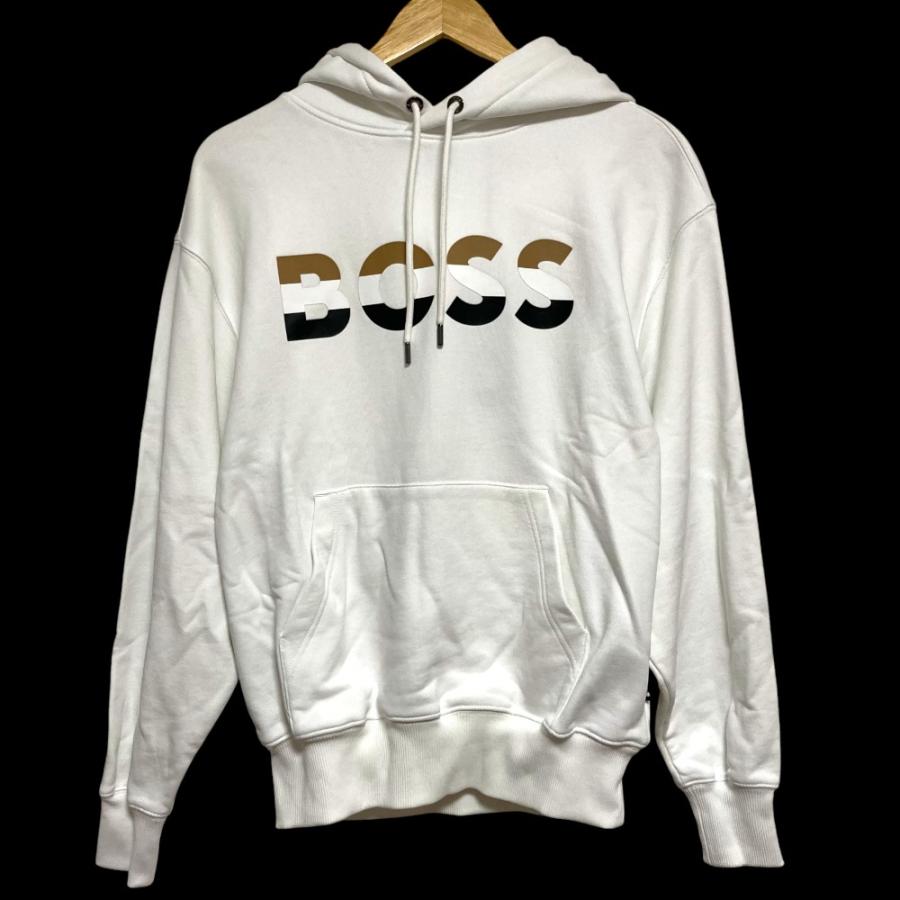 HUGO BOSS（ヒューゴ・ボス） 未使用 ボス ロゴプリント オーバー