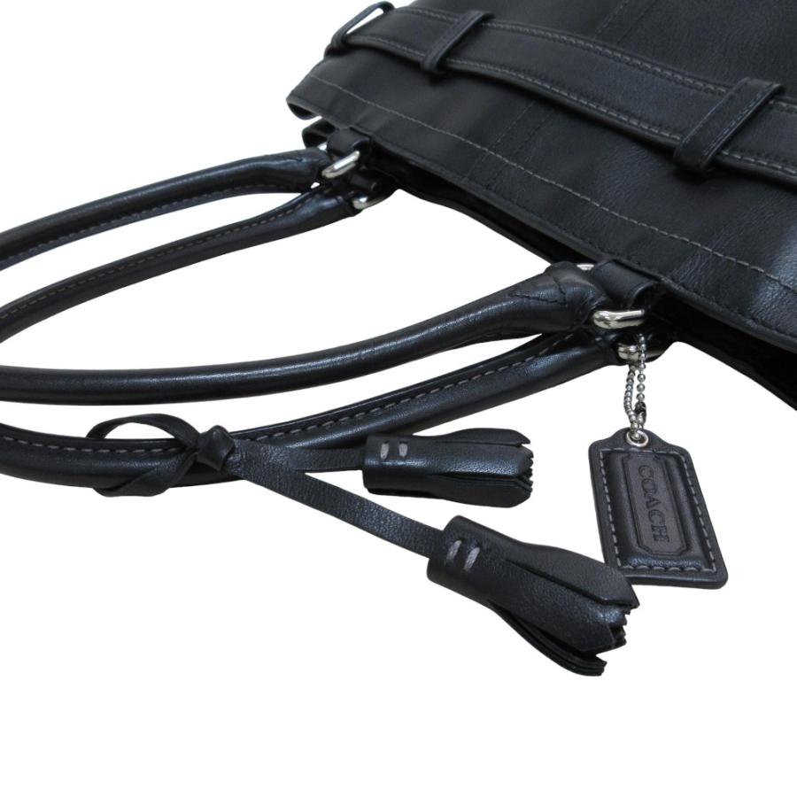 COACH（コーチ） 美品 キャリーオール レザー ハンドバッグ F08A71