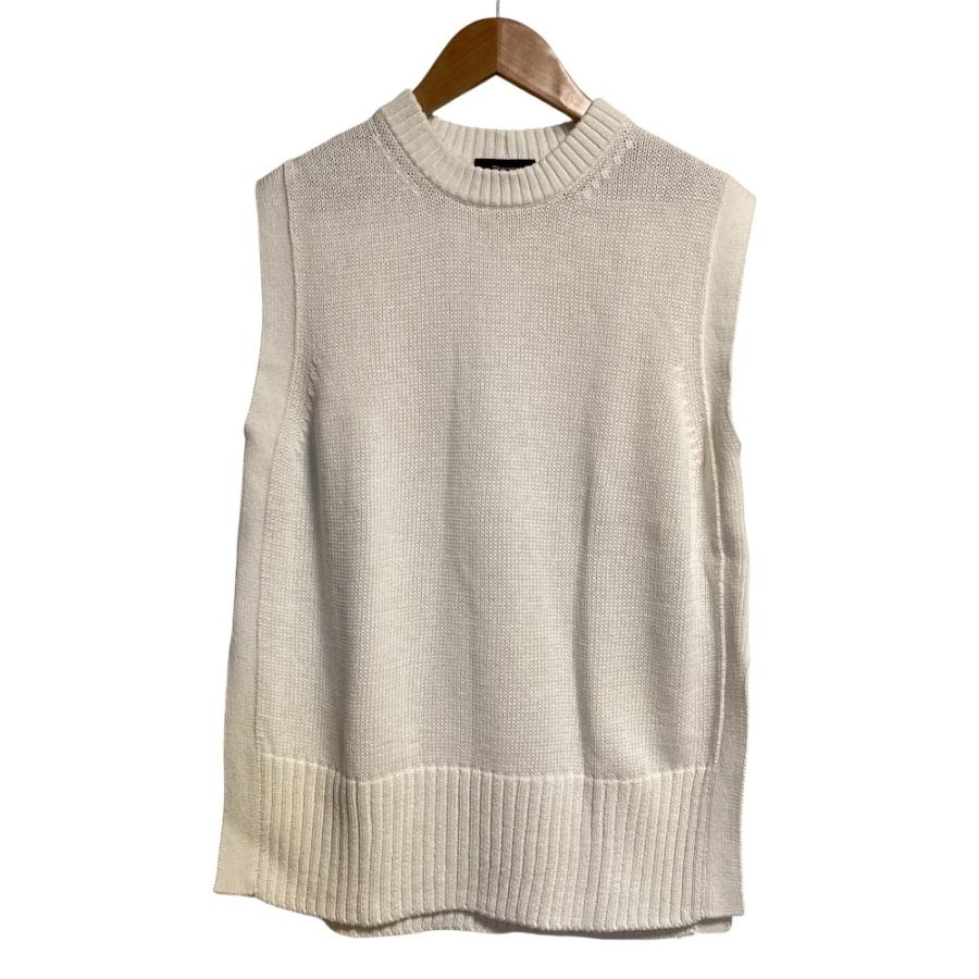 theory（セオリー） 美品 INSPIRE MOCK NK VEST コットンニットベスト