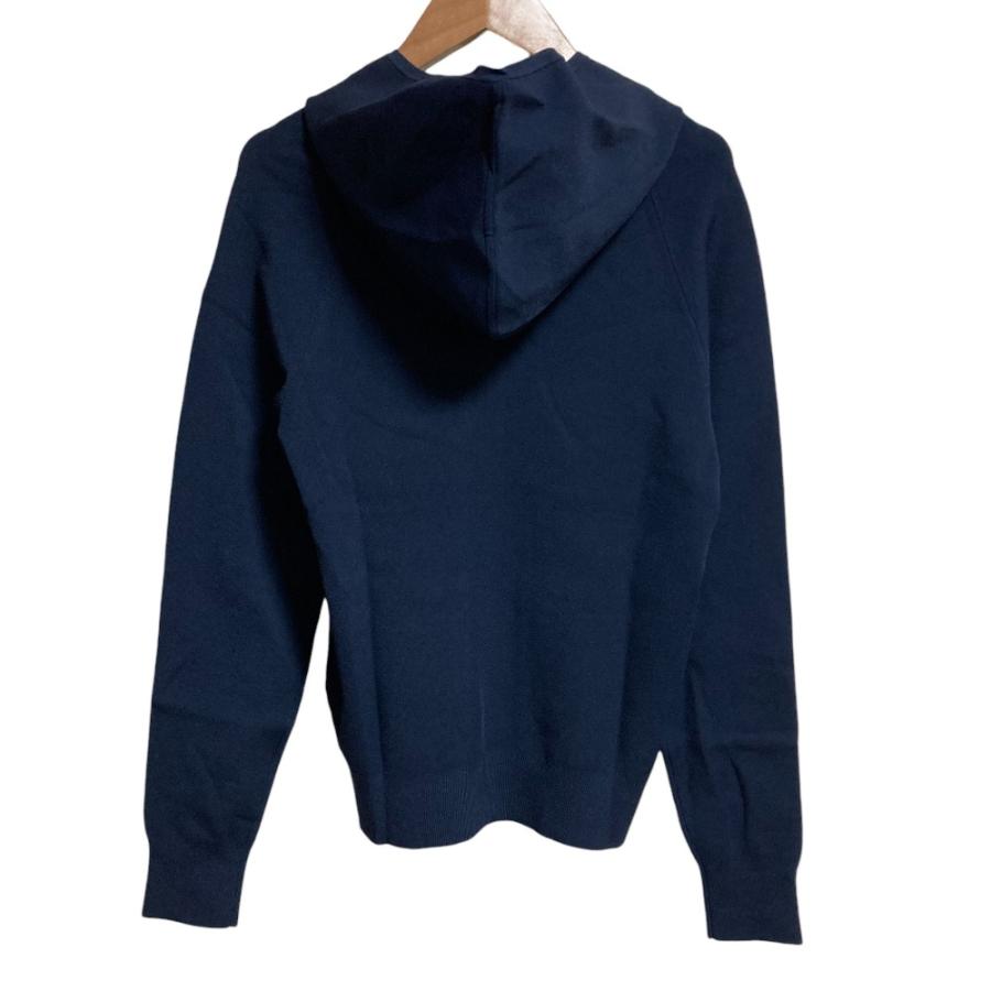theory（セオリー） 美品 CREPE KNIT ZIP UP HOODI ジップアップ