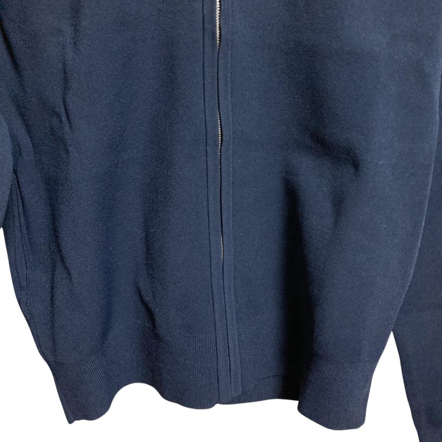theory（セオリー） 美品 CREPE KNIT ZIP UP HOODI ジップアップ
