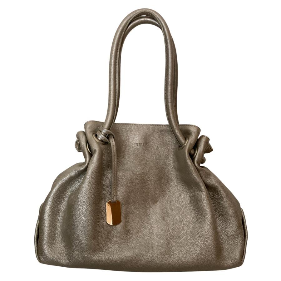 中古　カバン　フルラ 中古・古着通販】FURLA (フルラ) トートバッグ ブラック｜ブランド