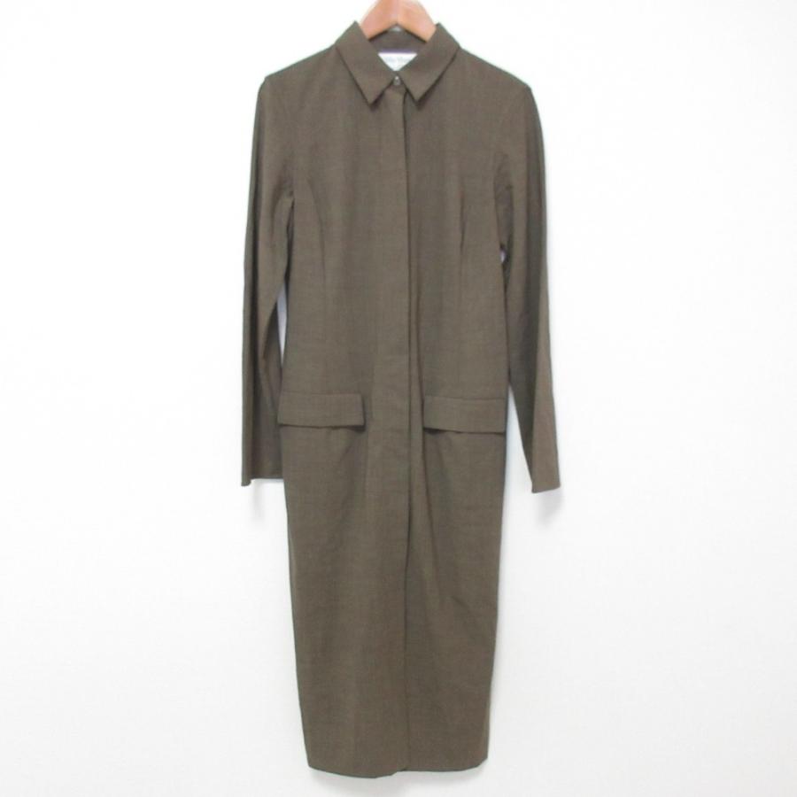 Max Mara マックスマーラ シャツワンピース レディース 【古着】【中古】 Max Mara（マックスマーラ） 良品 ストレッチシャツワンピース サイズ