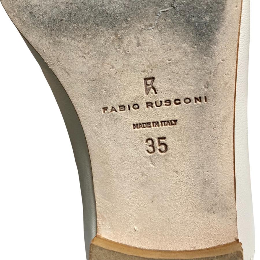 FABIO RUSCONI（ファビオルスコーニ） 良品 レザー コインローファー 