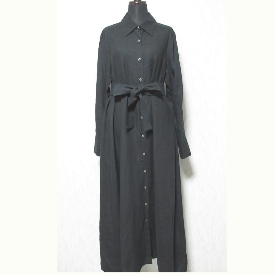 Curensology（カレンソロジー） 美品 リネンシャツワンピース