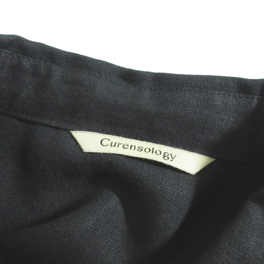 Curensology（カレンソロジー） 美品 リネンシャツワンピース