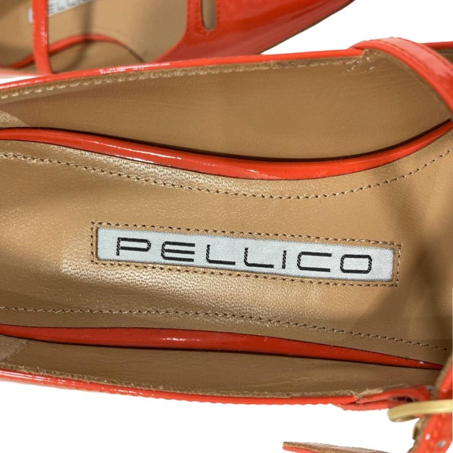 PELLICO（ペリーコ） 新品同様 ストラップ エナメル フラットシューズ