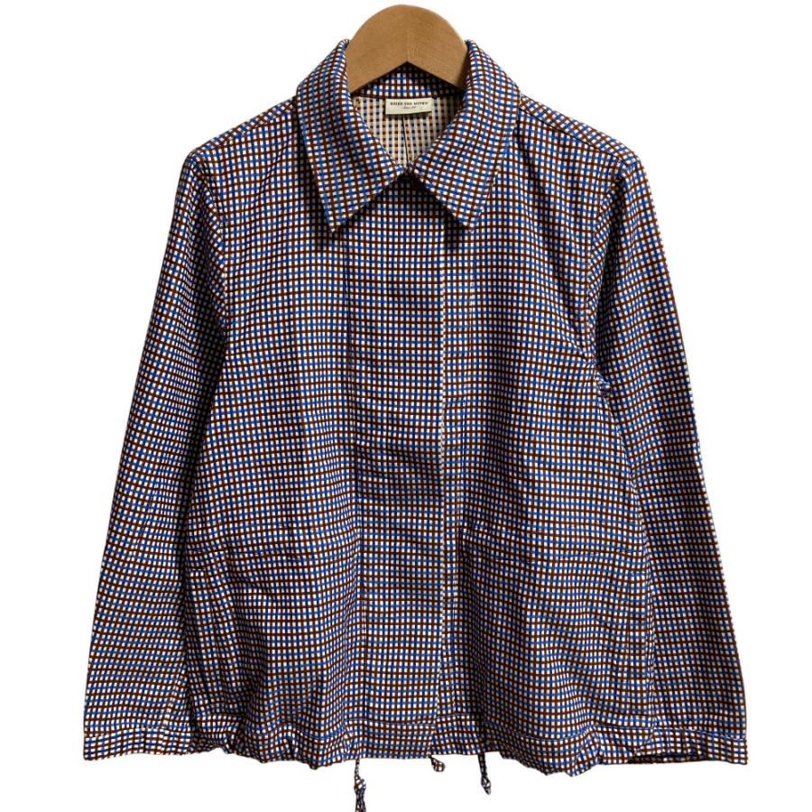 DRIES VAN NOTEN（ドリス ヴァン ノッテン） 新品同様 チェック柄 比翼 
