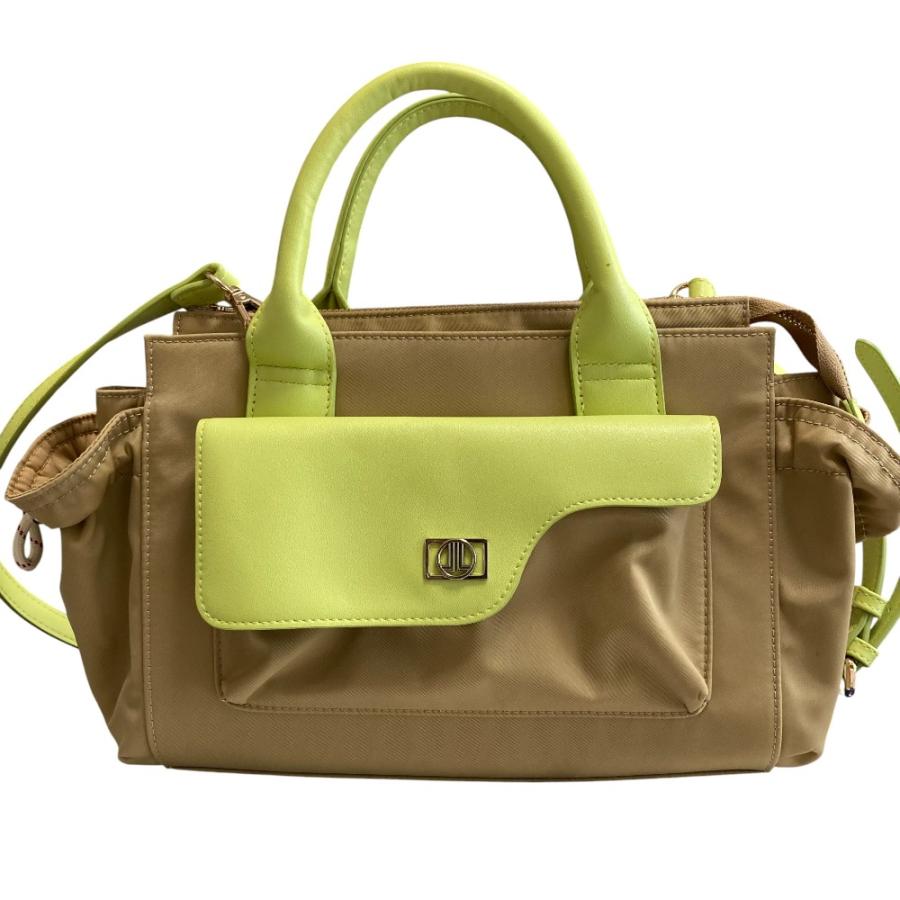 LANVIN en Bleu 良品 ランバンオンブルー 異素材 バイカラー 