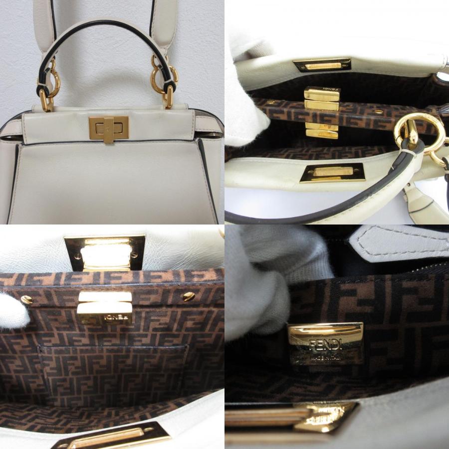 FENDI（フェンディ） 良品 ピーカブー ミニ ハンドバッグ ショルダー