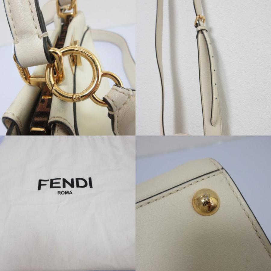 FENDI（フェンディ） 良品 ピーカブー ミニ ハンドバッグ ショルダー